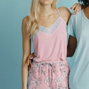 Pigiama Donna Admas Garden 62053 Rosa