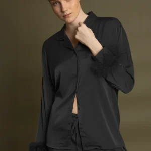 Pigiama Donna in raso Admas art 62550 nero