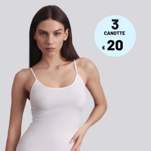 Offerta Speciale 3 canotte - Canotta Spalla Sottile