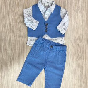 Completino elegante  tre pezzi neonato/bambino I Do