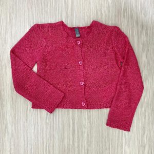 Cardigan in tricot con intarsi 718-5000AD Losan