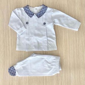 Completino due pezzi in cotone CL4401 Le Chicche