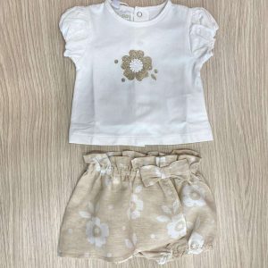 Completino due pezzi neonata/bambina I Do