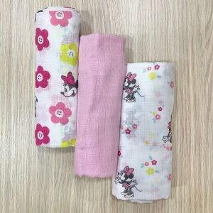 3 pack quadrati di garza WX 6104 Disney