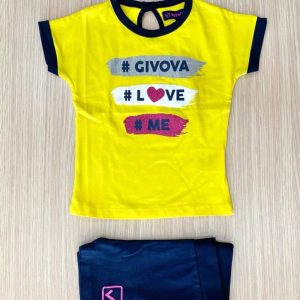 Completo due pezzi bambina Givova
