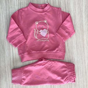 Tuta due pezzi neonata/bambina I Do