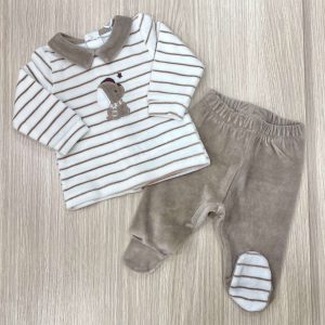 Completino due pezzi neonato I Do