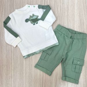 Completino due pezzi neonato/bambino I Do