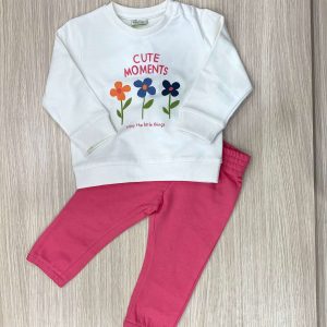 Completino due pezzi neonata/bambina Losan