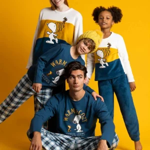 Pigiama Family Uomo Donna Bimbo Bimba art Snoopy  62422 62011