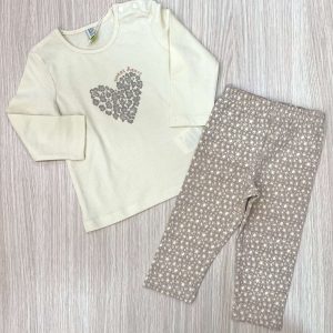 Completino due pezzi neonata/bambina Losan