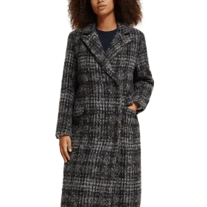 Cappotto Doppiopetto Scotch&Soda Grigio da Donna