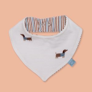 Bandana bavaglino double face “Bassotti”