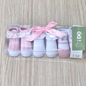 3 Pack calzini neonata iDO