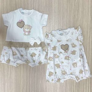 Coppia pagliaccetti neonata I Do