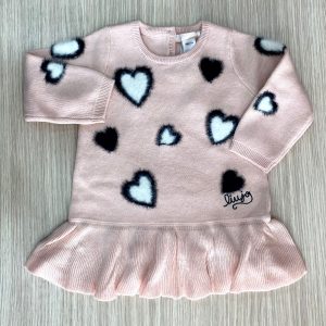 Abito neonata  in maglia LIU•JO