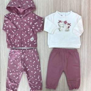 Coppia tute due pezzi neonata/bambina i DO
