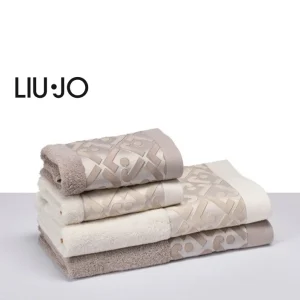 Set asciugamani viso e ospite in spugna NEW LIU JO  + colori