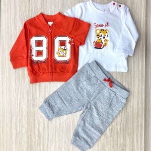 Tuta tre pezzi neonato/bambino iDO
