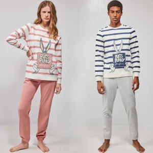 Pigiama Donna - Uomo art Bugs Bunny gisela 20237 38