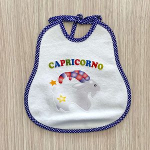 Bavetta con segno zodiacale Capricorno