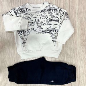 Completo due pezzi neonato/bambino COMP6316B Paciotti 4US