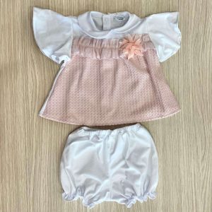 Completino due pezzi neonata Hophoplà