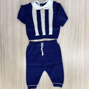 Completino due pezzi neonato EL9150 Stella