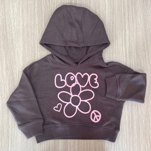 Felpa cropped bambina Losan