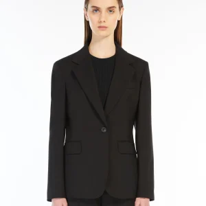 BLAZER IN LANA NATURAL STRETCH weekend Max Mara