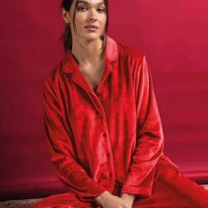 Pigiama in velour Donna art 63341 admas