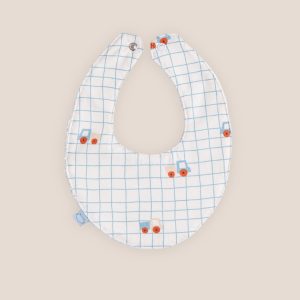 Bavaglino neonato camioncini