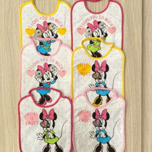 6 pack di bavette WD 9550 Disney