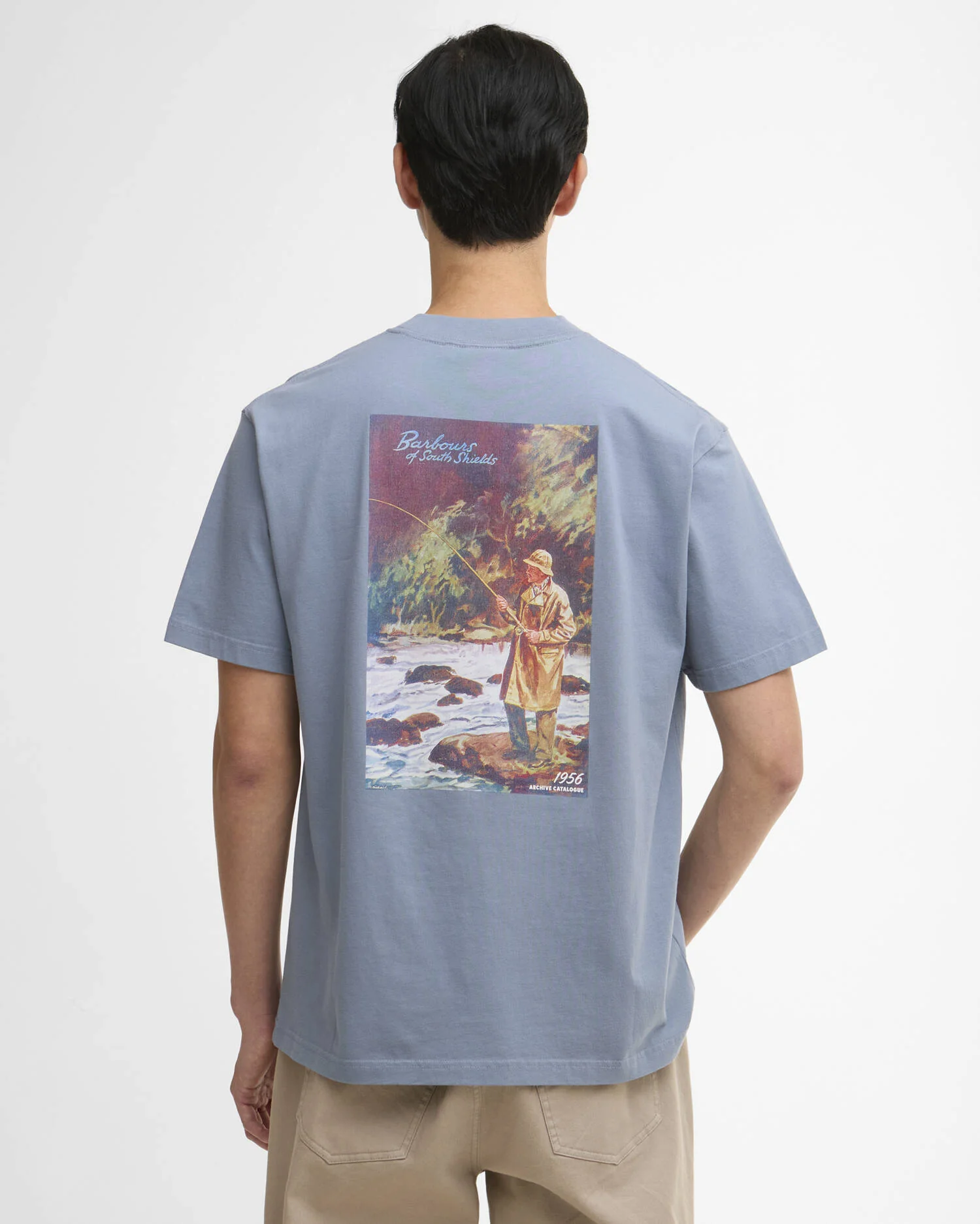 T-shirt oversize con stampa 1956 - immagine 4