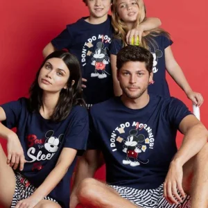 Pigiama Disney Family Uomo Donna Bimbo Bimba 60651 60508