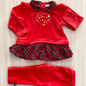 Vestina due pezzi Natale Ellepi