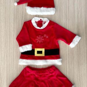 Vestito/costume due pezzi Mamma Natale Irge