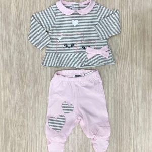 Completino due pezzi neonata Dodipetto
