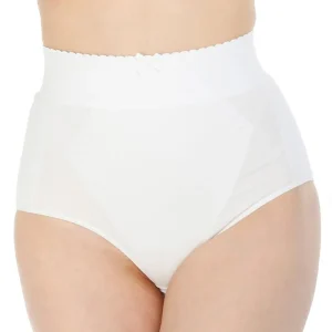 Guaina Post Parto Contenitiva in Cotone Bianco