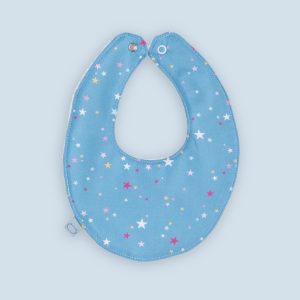 Bavaglino neonato stelline