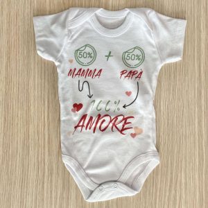 Body con scritta neonato/a