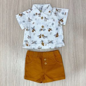 Completo due pezzi neonato Losan