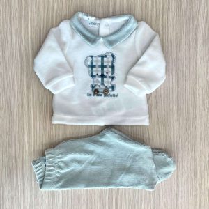 Completino due pezzi neonato I Do