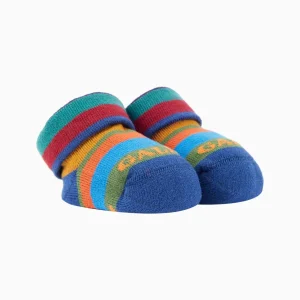 Babbucce bambino cotone righe multicolor