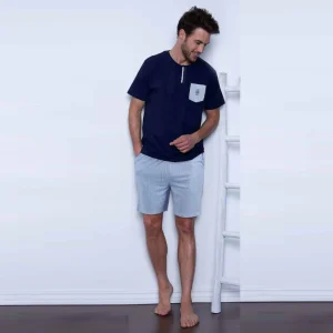 Pigiama Uomo  Admas 54036 in cotone
