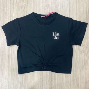 T-shirt cropped bambina/ragazza LIU•JO