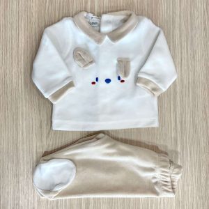 Completino due pezzi neonato I Do