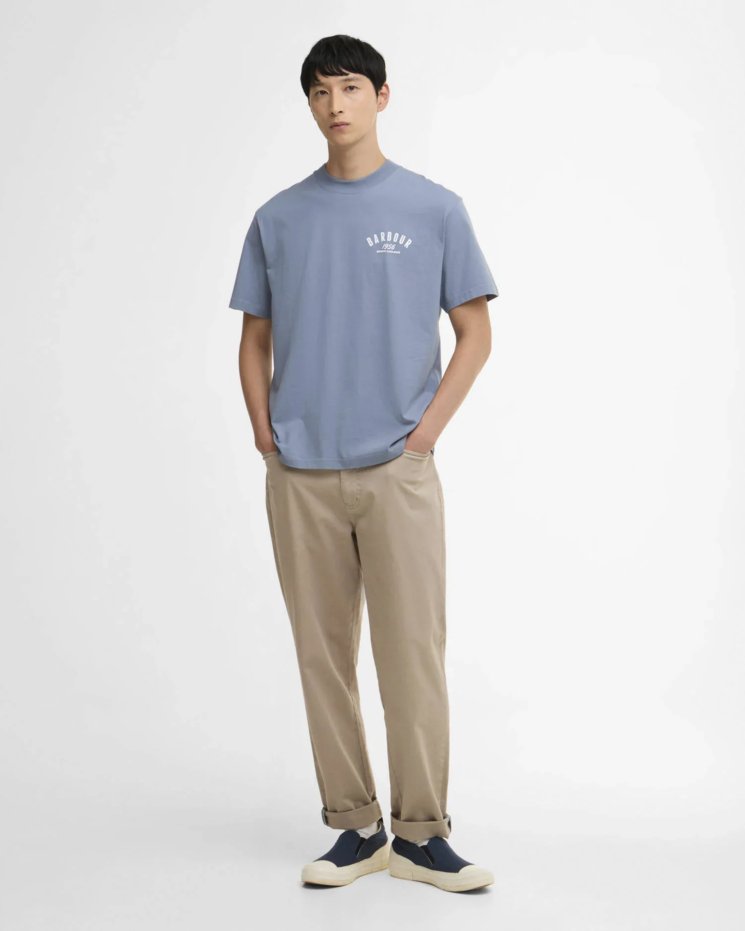 T-shirt oversize con stampa 1956 - immagine 3