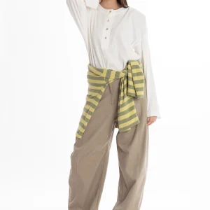 Olimpia – Pantalone Balloon Taupe