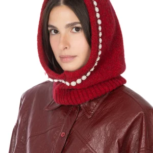 Balaclava – Bordeaux con Perline